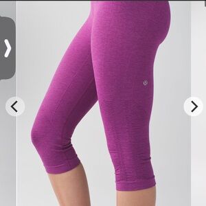 LULULEMON In the Flow crop ll women’s size 4/6